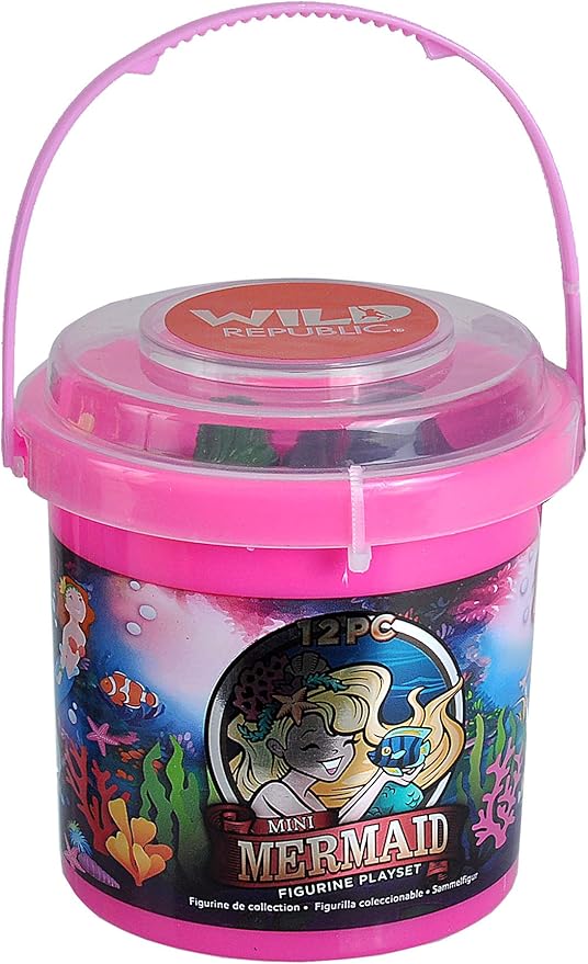 Wild Republic Mini Bucket - Mermaid