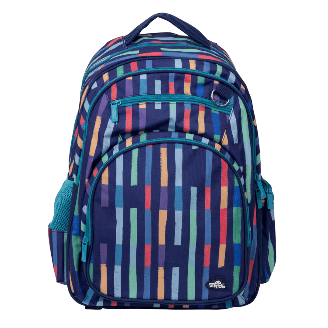 Spencil Big Kids Backpack
Bright Stripes