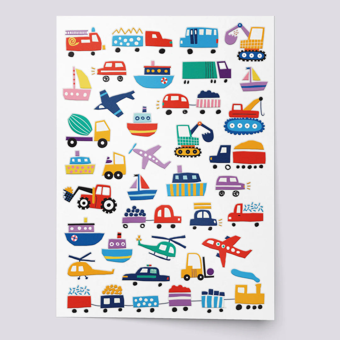 Ducky Street Transport Temporary Tattoos