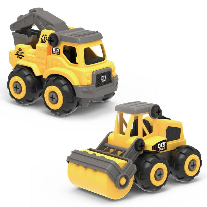 Build - ables - Roadworks Vehicles 2 in 1 - #HolaNanu#NDIS #creativekids