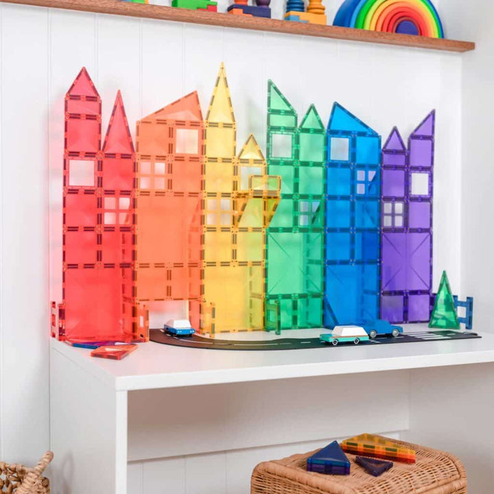Connetix Tiles Rainbow Creative Pack 102 pc - #HolaNanu#NDIS #creativekids