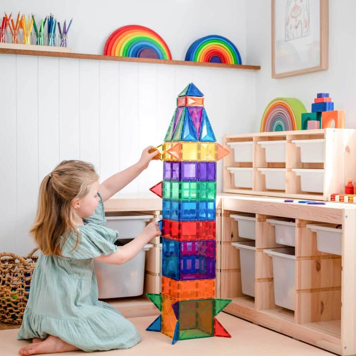Connetix Tiles Rainbow Creative Pack 102 pc - #HolaNanu#NDIS #creativekids