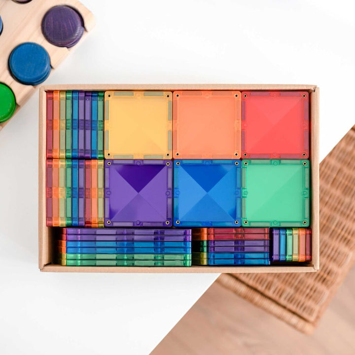 Connetix Tiles Rainbow Creative Pack 102 pc - #HolaNanu#NDIS #creativekids