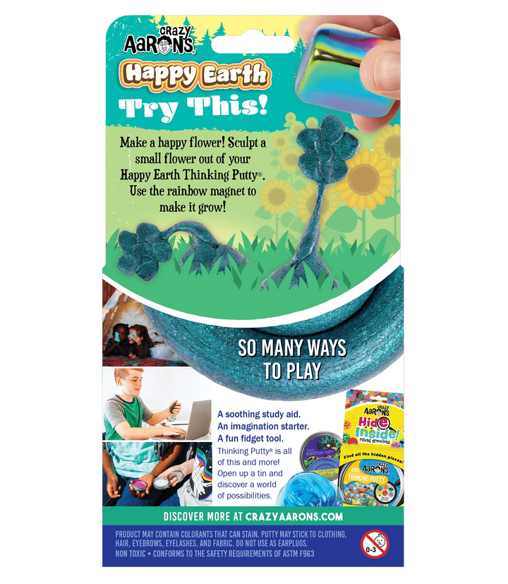 Crazy Aaron’s Thinking Putty - Happy Earth - Magnetic Storms
