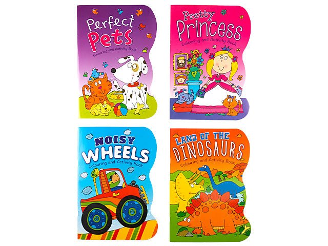 4x Colouring & Activity Books - #HolaNanu#NDIS #creativekids