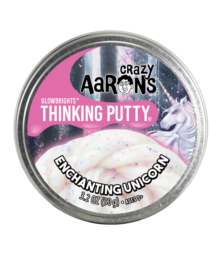 Crazy Aaron’s Glowbrights Thinking Putty – Enchanting Unicorn