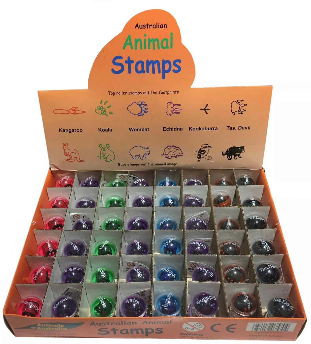 Australian Animal Stamps - #HolaNanu#NDIS #creativekids