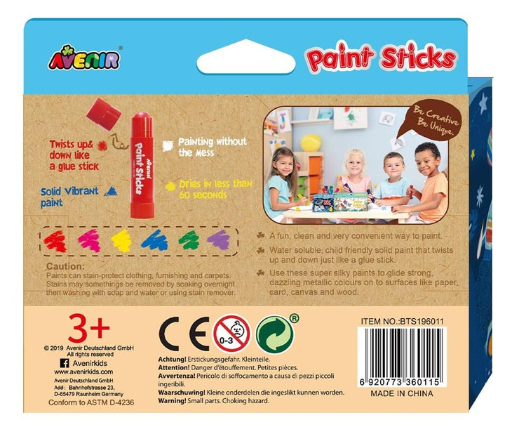 Avenir Paint Sticks - Metallic - #HolaNanu#NDIS #creativekids
