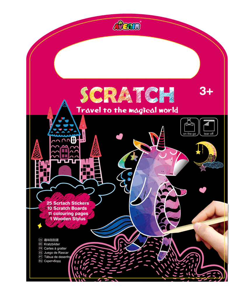 Avenir - Scratch Book - Travel to The Magical World - #HolaNanu#NDIS #creativekids
