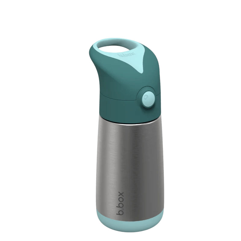 b.box Insulated Drink Bottle 350 ml - Emerald Forest - #HolaNanu#NDIS #creativekids