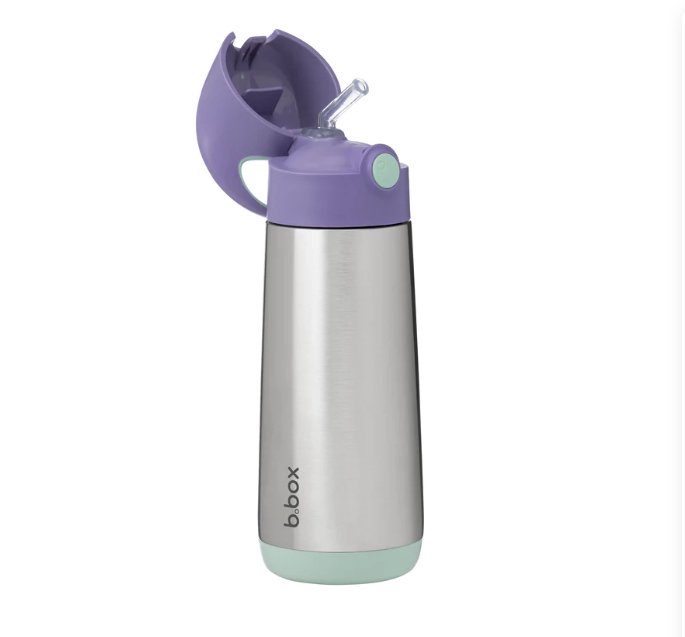 b.box Insulated Drink Bottle 500 ml – Lilac Pop - #HolaNanu#NDIS #creativekids