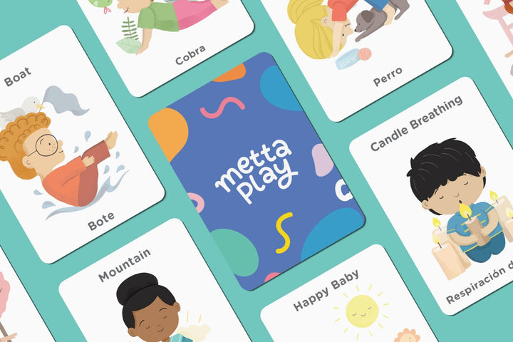 Bilingual Spanish - English Yoga Cards - #HolaNanu#NDIS #creativekids