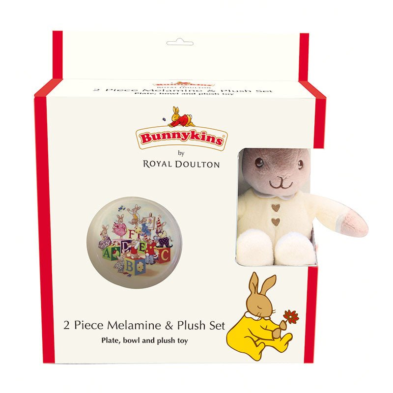 Bunnykins Plush Toy, Bowl & Plate Cream - #HolaNanu#NDIS #creativekids