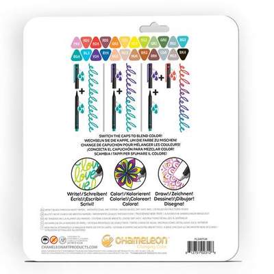 Chameleon Fineliner 24 Pen Bold Colours Set - #HolaNanu#NDIS #creativekids