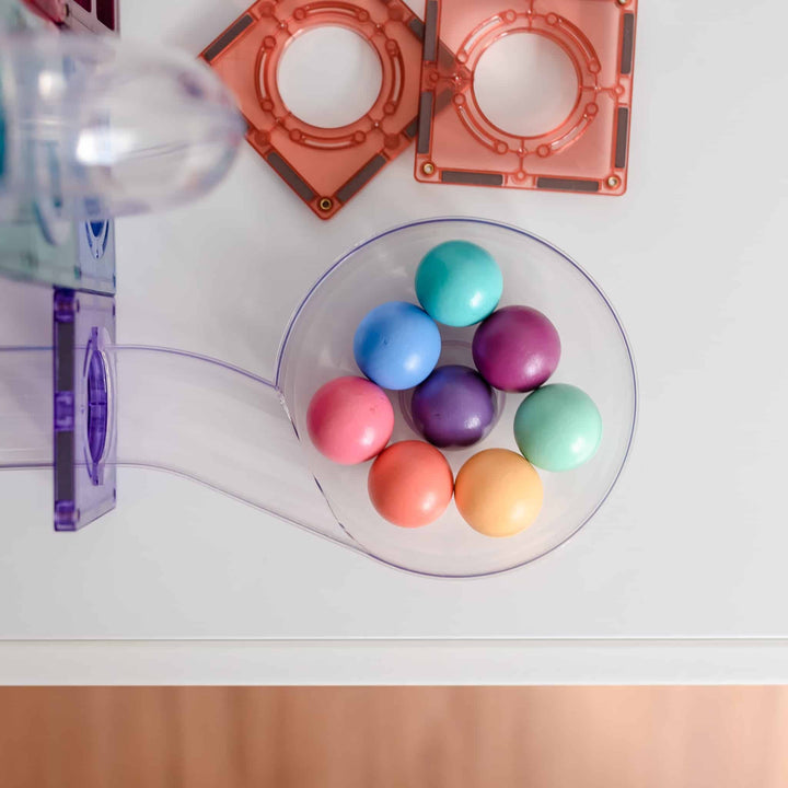 Connetix Tiles 16 Pc Pastel Replacement Ball Pack - #HolaNanu#NDIS #creativekids
