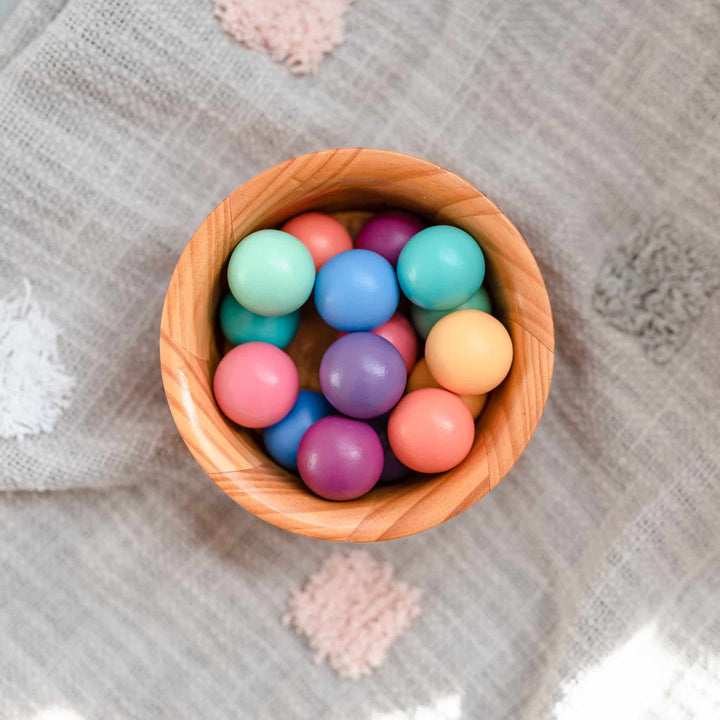 Connetix Tiles 16 Pc Pastel Replacement Ball Pack - #HolaNanu#NDIS #creativekids