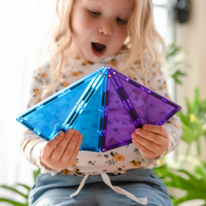 Connetix Tiles Rainbow Geometry Pack 30 pc - #HolaNanu#NDIS #creativekids