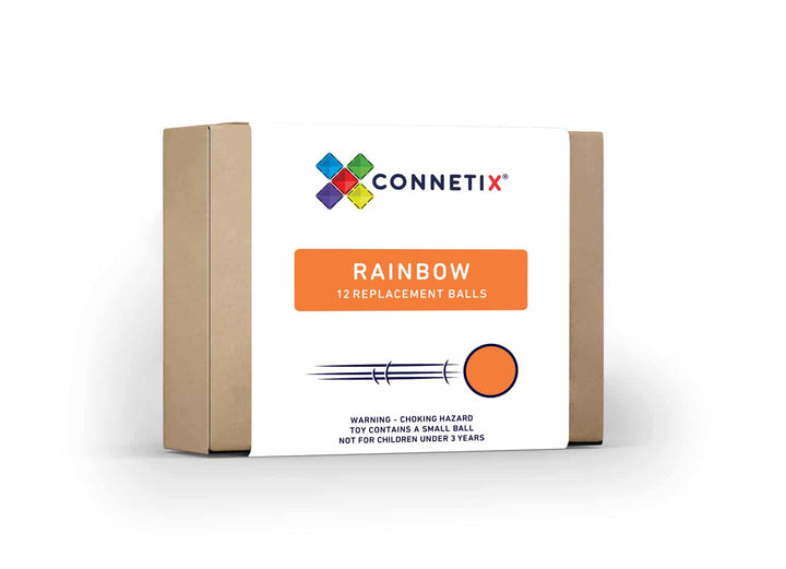 Connetix Tiles Rainbow Replacement Ball Pack 12 pc - #HolaNanu#NDIS #creativekids