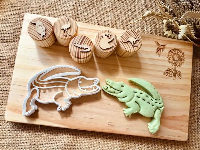 Crocodile Bio Cutter - #HolaNanu#NDIS #creativekids