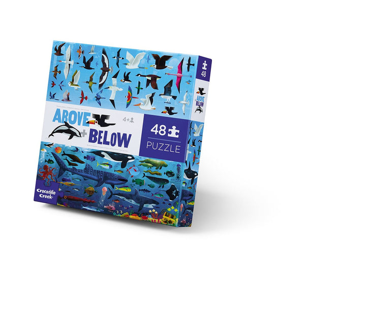 Crocodile Creek Above & Below Puzzle 48 pc - Sea and Sky - #HolaNanu#NDIS #creativekids