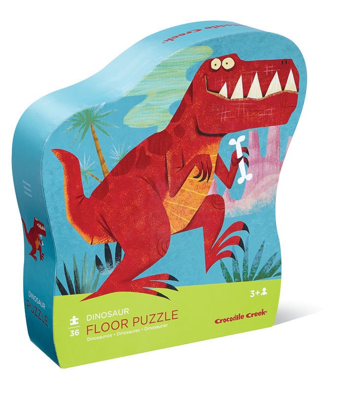 Crocodile Creek Classic Floor Puzzle 36 pc - Dinosaur - #HolaNanu#NDIS #creativekids