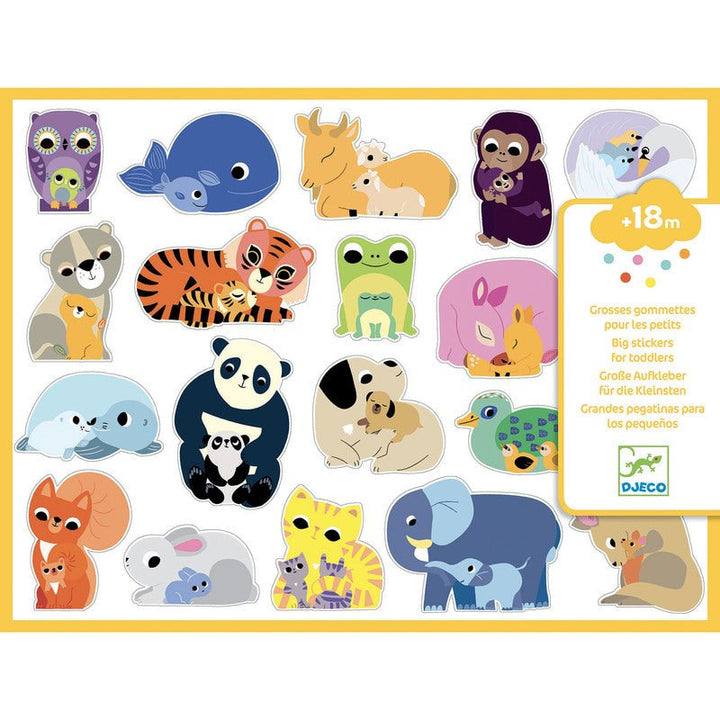 Djeco Mums and Babies Stickers - #HolaNanu#NDIS #creativekids