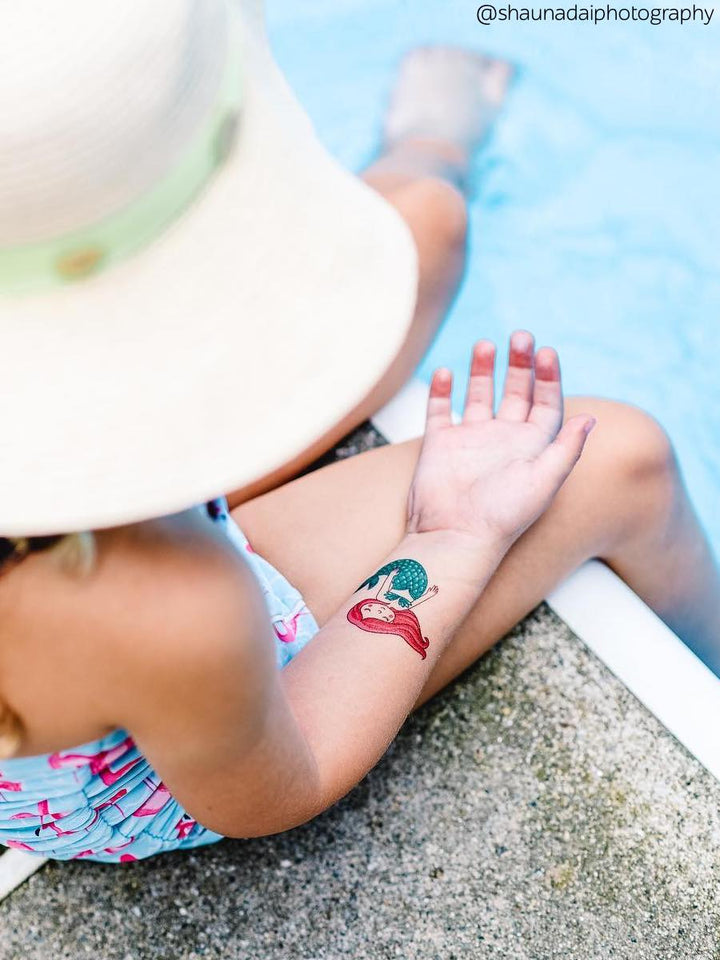 Ducky Street Mermaids Temporary Tattoos - #HolaNanu#NDIS #creativekids
