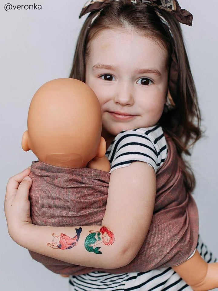 Ducky Street Mermaids Temporary Tattoos - #HolaNanu#NDIS #creativekids