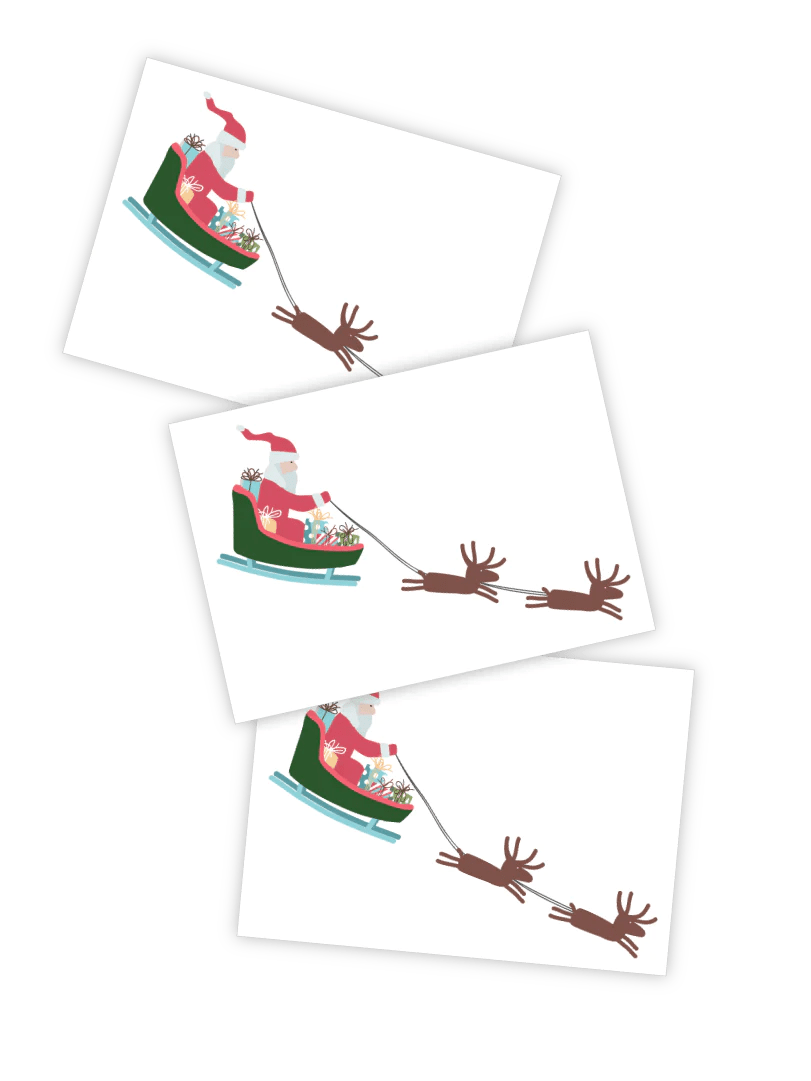 Ducky Street Reindeer Temporary Tattoos - #HolaNanu#NDIS #creativekids