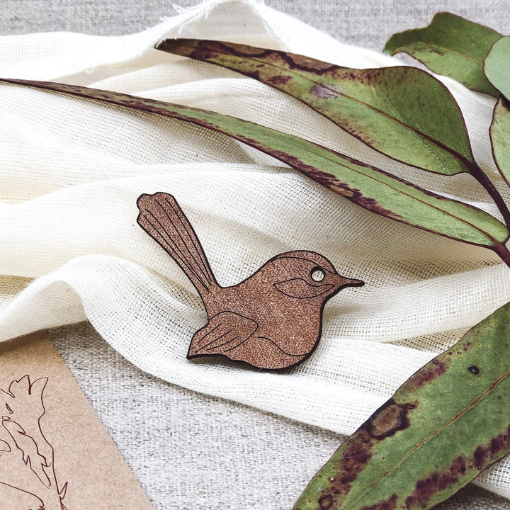 Fairy Wren Brooch - #HolaNanu#NDIS #creativekids