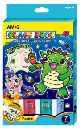 Glass Deco - Glow In The Dark - #HolaNanu#NDIS #creativekids