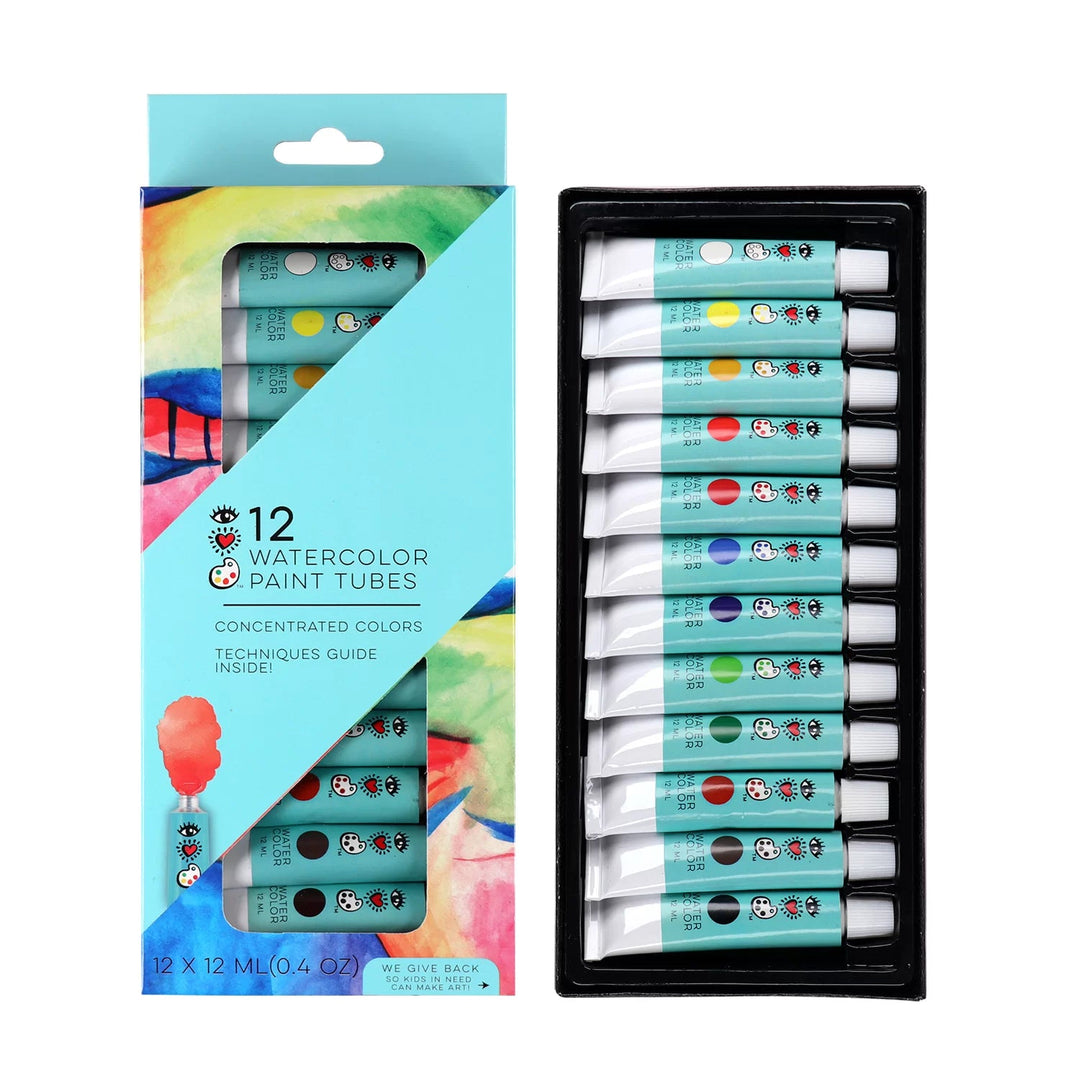 I Heart Art Watercolour Paint Tubes Set - #HolaNanu#NDIS #creativekids
