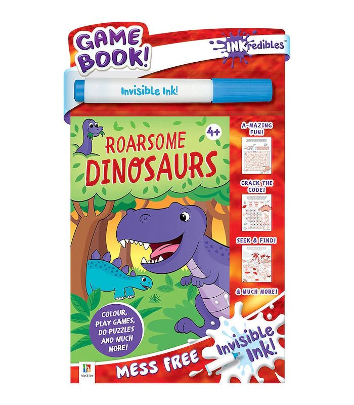 Inkredibles Magic Ink Pictures - Roarsome Dinosaurs - #HolaNanu#NDIS #creativekids