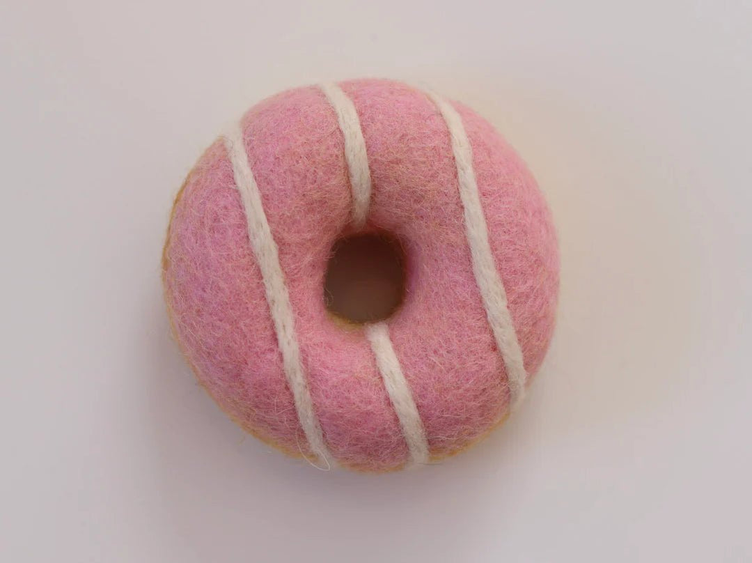 Juni Moon Donut - Light Pink Stripe - #HolaNanu#NDIS #creativekids