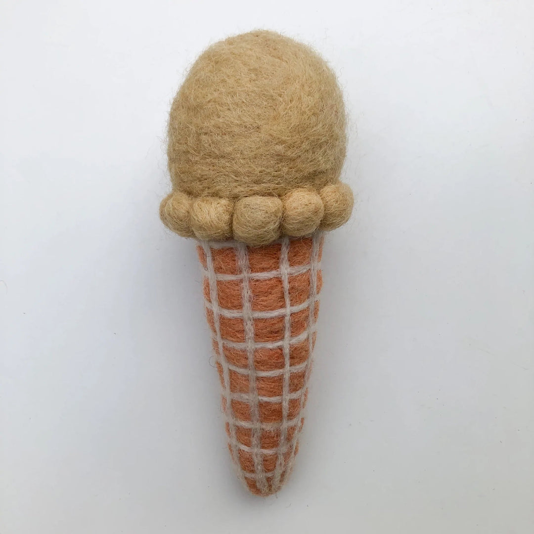 Juni Moon Felt Ice Cream - Caramel - #HolaNanu#NDIS #creativekids