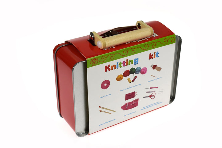 Knitting kit in tin case (NO instructions) - #HolaNanu#NDIS #creativekids