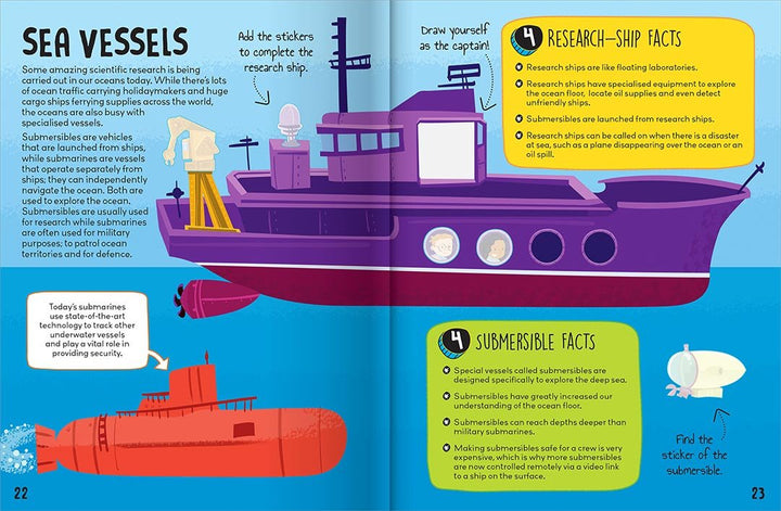 Know and Glow: Ocean Sticker Activities - #HolaNanu#NDIS #creativekids