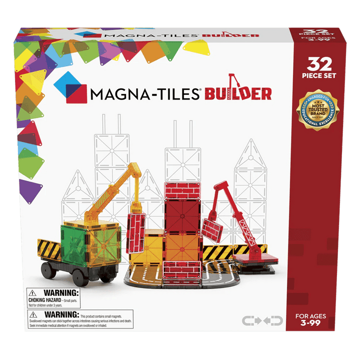MAGNA-TILES - Builder 32 Pc Set - #HolaNanu#NDIS #creativekids