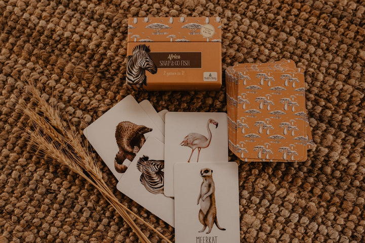 Modern Monty Africa Snap & Go Fish Game - #HolaNanu#NDIS #creativekids