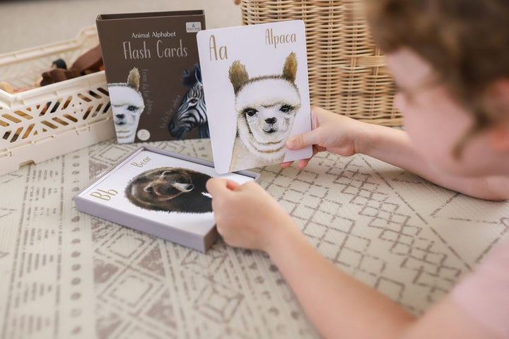 Modern Monty Animal Alphabet Flash Cards - #HolaNanu#NDIS #creativekids