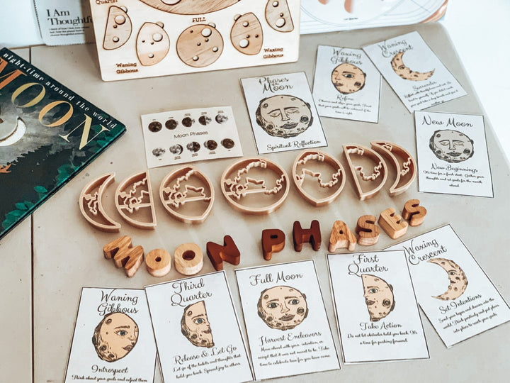 Moon Phases Eco Cutter Set - #HolaNanu#NDIS #creativekids