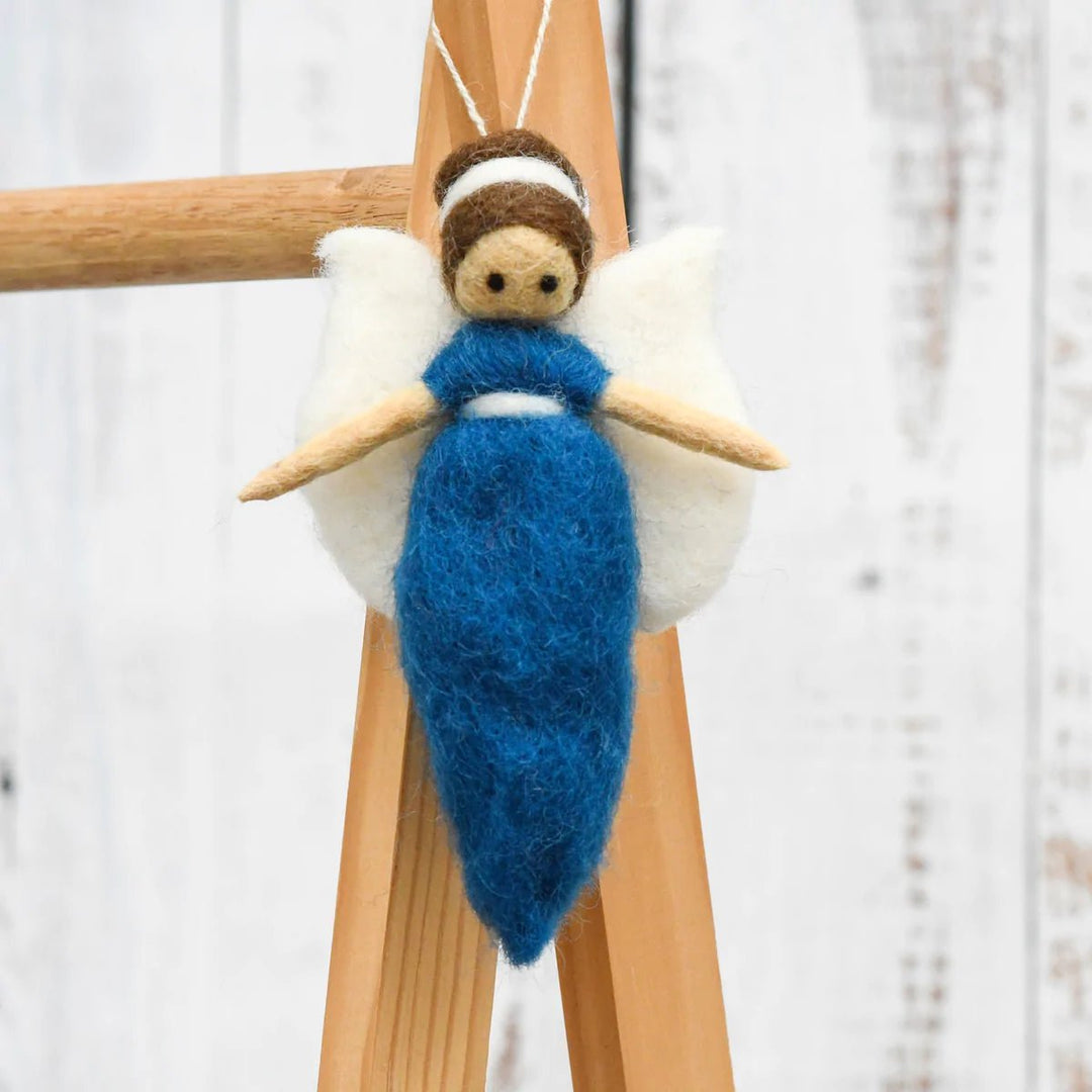 Needle Felted Fairy - Blue Dress - #HolaNanu#NDIS #creativekids