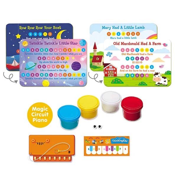 NEW 4M Thinking Kits – Dough Circuit Piano - #HolaNanu#NDIS #creativekids