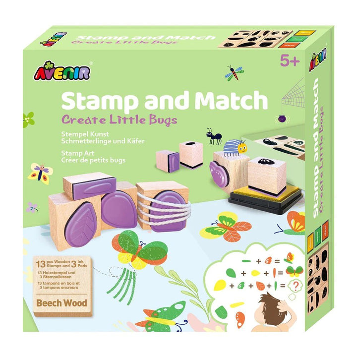 NEW Avenir Stamp & Match - Create Little Bugs - #HolaNanu#NDIS #creativekids