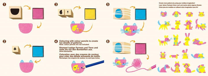 NEW Avenir Stamp & Match - Create Pets - #HolaNanu#NDIS #creativekids