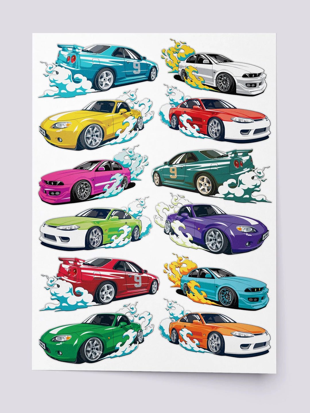 NEW Ducky Street Drift Cars Temporary Tattoos - #HolaNanu#NDIS #creativekids