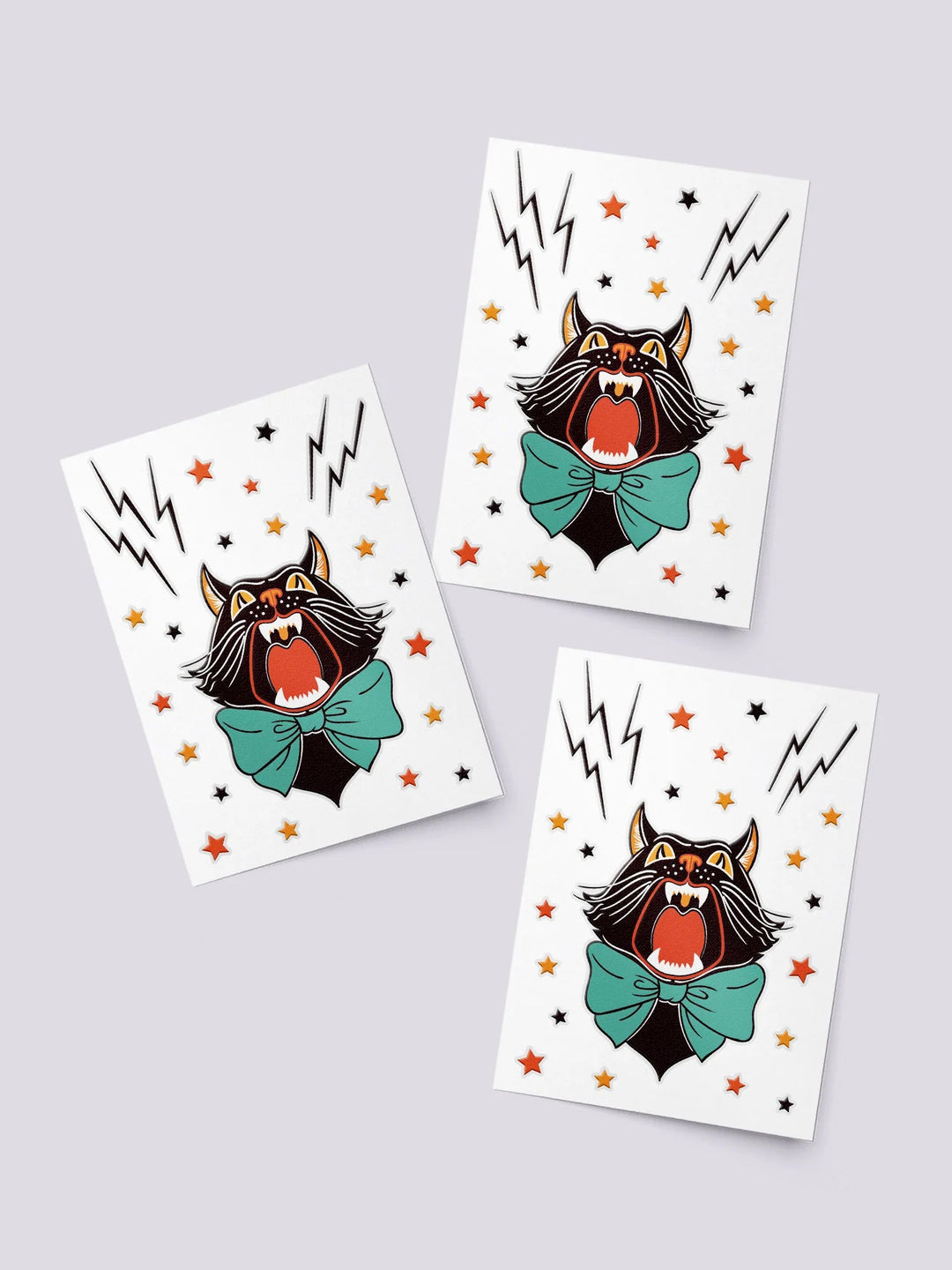 NEW Ducky Street Vampire Cat Temporary Tattoos - #HolaNanu#NDIS #creativekids