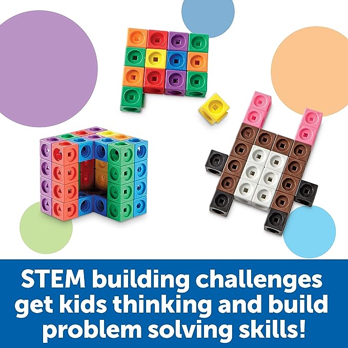 NEW Learning Resources STEM Explorers™ MathLink® Builders - #HolaNanu#NDIS #creativekids