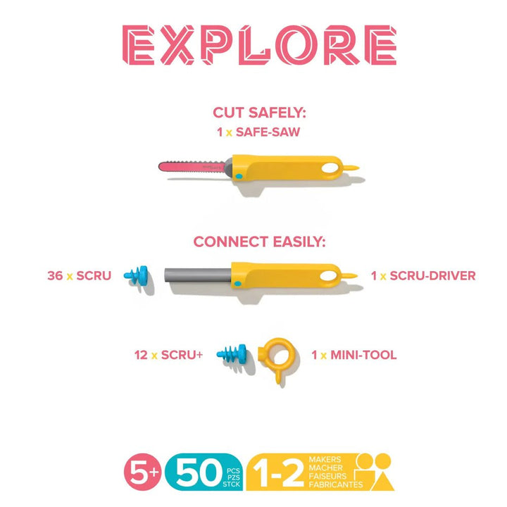 NEW MakeDo - Explore Kit - #HolaNanu#NDIS #creativekids