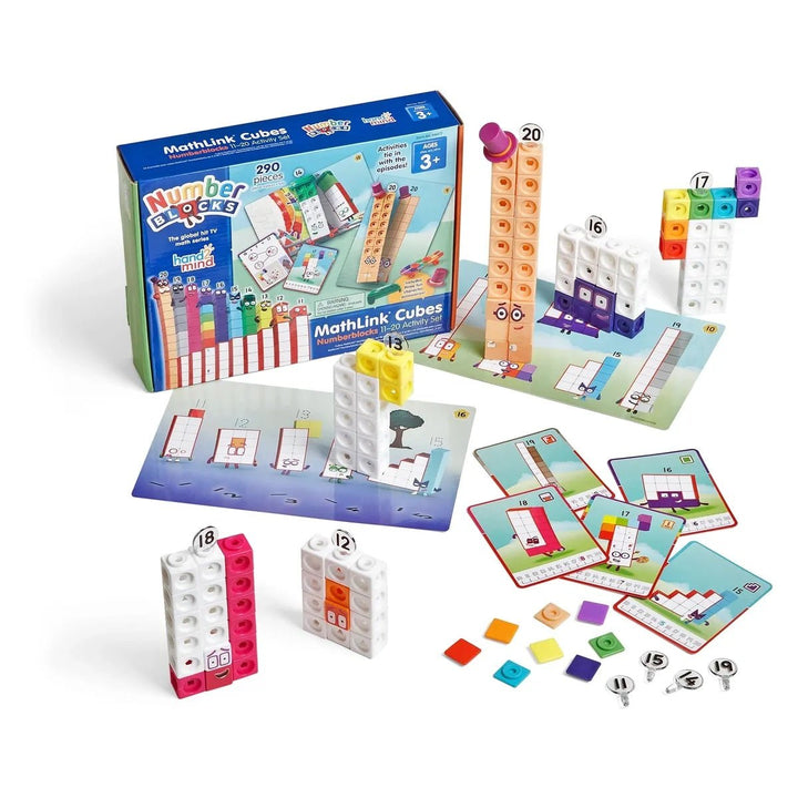 NEW Numberblocks MathLink® Cubes 11-20 Activity Set - #HolaNanu#NDIS #creativekids
